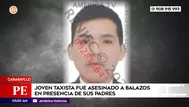 Taxista fue asesinado a balazos frente a sus padres en Carabayllo