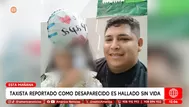 Taxista reportado como desaparecido fue hallado sin vida