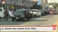 Taxistas afectados por escasez de GNV y alza de gasolina