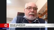 Óscar Ugarteche. 