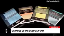 Grandes obras de los ex CNM. Foto: América TV