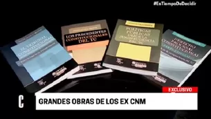 Grandes obras de los ex CNM. Foto: América TV