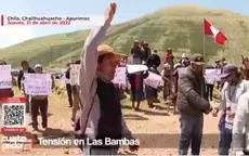 Tensión en Las Bambas - Noticias de bambas