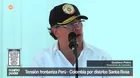 Tensión con Colombia por declaraciones de Petro sobre Santa Rosa