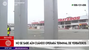 Terminal de Yerbateros. Foto: AN