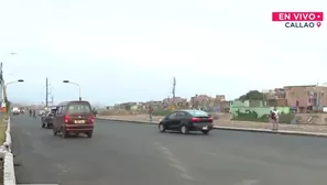 Terminan trabajos de asfaltado en avenida Faucett en el Callao. Foto y video: Canal 