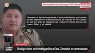 Testigo clave denuncia amenazas en caso contra Víctor Zanabria