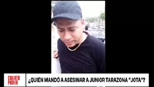 Junior Tarazona Acher, alias 'Jota' fue asesinado en un sauna de San Isidro. Foto: América TV