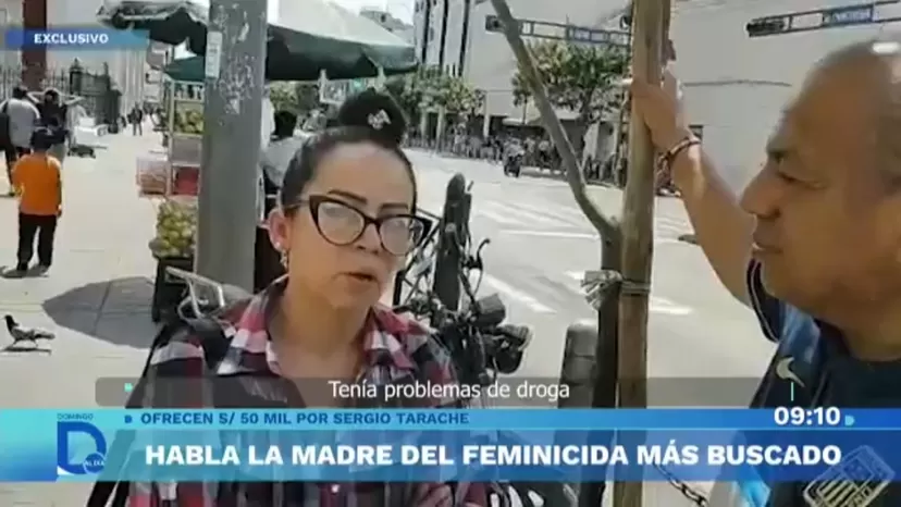 El testimonio de la madre del feminicida más buscado del Perú