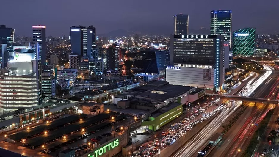 Centro financiero de Lima. Foto: Andina