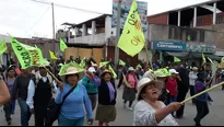 Paro en Tía María. Foto referencial: Perú 21