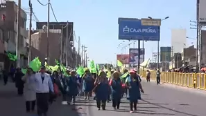 Tercer día de paro indefinido en Arequipa. Foto: América Noticias