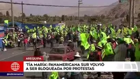 Tercer día de protestas en Islay.