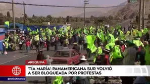 Tercer día de protestas en Islay.