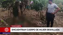 El cadáver de María fue encontrado tendido sobre la chacra donde trabajaba