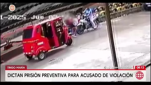 Mototaxista es capturado por violar a una niña en su ruta al colegio/ América Noticias Mototaxista es capturado por violar a una niña en su ruta al colegio/ América Noticias
