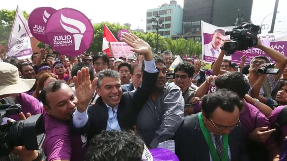 Foto: archivo Andina / Anunció que Guzmán viajará a diversas regiones para continuar con su campaña presidencial