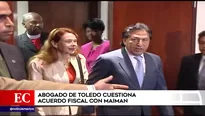 Abogado se pronunció sobre el caso de Alejandro Toledo. Foto: América Noticias