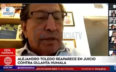 Toledo declaró en como testigo en juicio contra Ollanta Humala - Noticias de ollanta humala