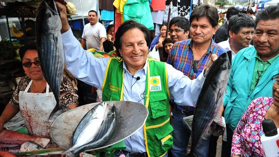 Alejandro Toledo, candidato a la presidencia por Perú Posible. Foto: La República