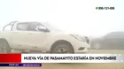 Tomarán medidas de seguridad por densa neblina en vía Pasamayito