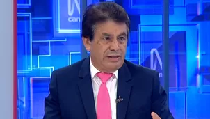 Tomás Aladino Gálvez, exfiscal supremo. Video: Canal N