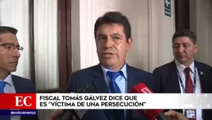 Tomás Gálvez se allanó al pedido de impedimento de salida del país en su contra. Foto y video: América Noticias