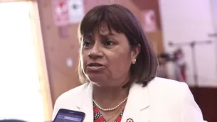 Zulema Tomás se refirió a la demanda competencial. Video: Canal N / Foto: El Comercio