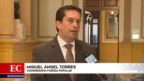 Congresista Miguel Torres.