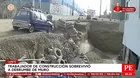 Trabajador de construcción sobrevivió a derrumbe en Cañete