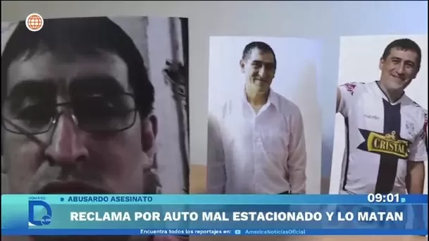 Trabajador municipal  asesinado por un parqueo en San Luis/ América TV