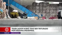 Trabajador murió tras ser triturado por máquina industrial en el Cercado de Lima. Foto y video: América Noticias