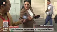 Trabajadora fantasma en el Congreso cobra más de S/7 mil mensual