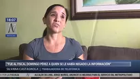 Silvana Castagnola, analista de Telefónica. Foto: captura de TV