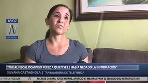 Silvana Castagnola, analista de Telefónica. Foto: captura de TV