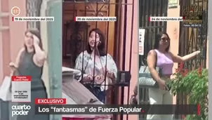 Trabajadores del Congreso operan en local partidario de Fuerza Popular en horario laboral. Video: Cuarto Poder