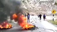 Trabajadores de Doe Run Perú bloquean la Carretera Central