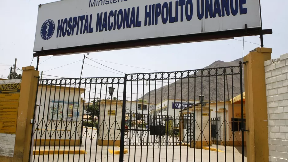 Hospital Hipólito Unanue. Foto: Andina