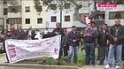 Trabajadores de la Intendencia Nacional de Bomberos acatan huelga