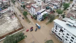 Trabajos de limpieza en zonas afectadas tras activación de quebrada en Trujillo. Foto y video: Canal N
