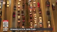 Tráfico en la avenida Javier Prado colapsa en hora punta y por fiestas