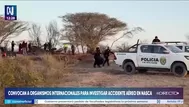 Tragedia en Nasca: MTC convoca organismos internacionales