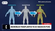 El "transplante dominó" salvó la vida de dos pacientes con mal hepático
