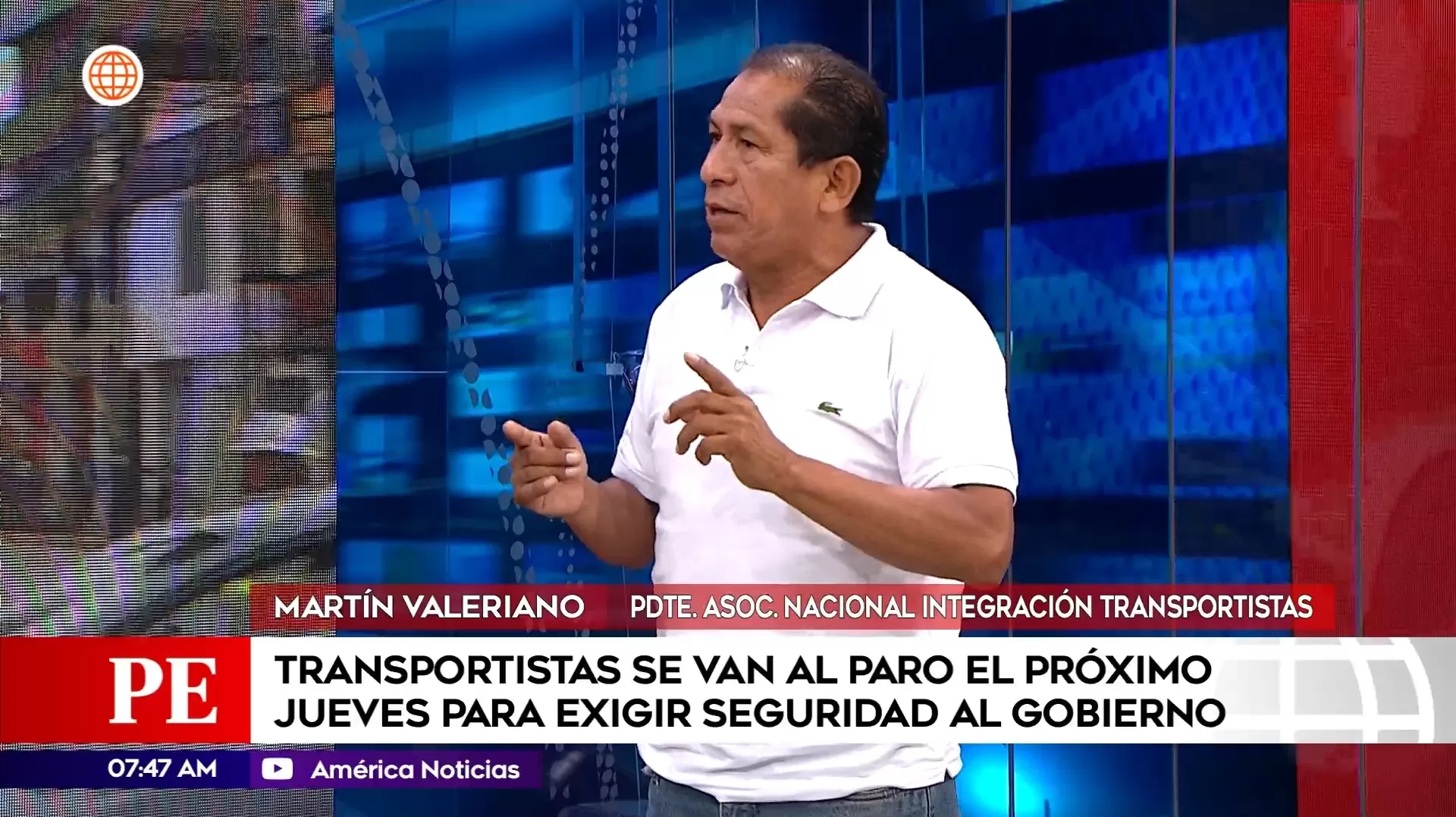 Transportistas se van al paro el jueves 6 de febrero para exigir seguridad al Gobierno. Foto: América Noticias Transportistas se van al paro el jueves 6 de febrero para exigir seguridad al Gobierno. Foto: América Noticias