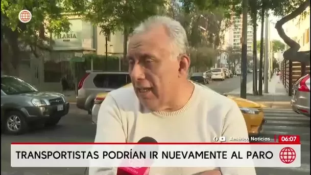 Gremios de transporte evalúan paro por asesinato de chofer/ América Noticias Gremios de transporte evalúan paro por asesinato de chofer/ América Noticias