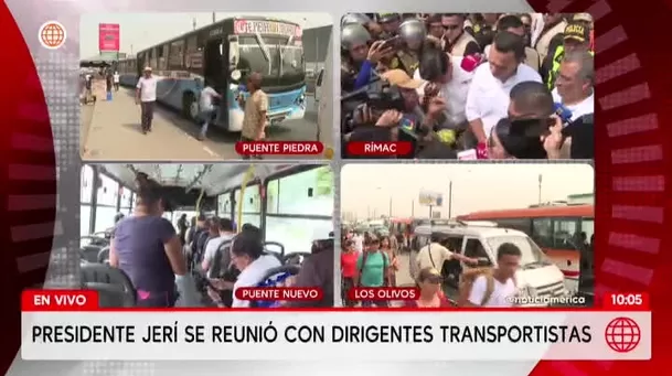 Transportistas denuncian extorsiones y critican reuniones/ América Noticias