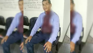 El golpe le originó graves heridas y abundante sangrado al inspector / Foto: Municipalidad de Lima