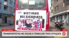 Transportistas no salen a trabajar tras ataques a conductores