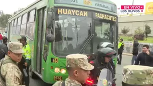 Esto se dio en el cruce de la avenida Izaguirre y Panamericana Norte en Los Olivos. / Video: Canal N