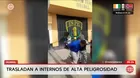 Trasladan a 24 internos de alta peligrosidad del penal de Huaral